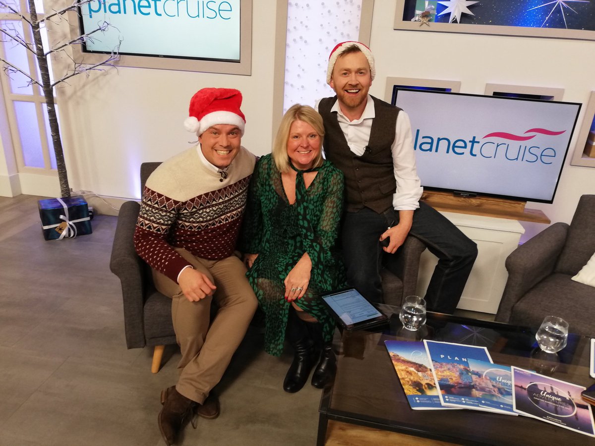 Last @planetcruise TV show for 2019 <a href="/IdealWorldTV/">Ideal World TV</a> 😱 and what an amazing line up we've got 😍 great to end the year with <a href="/ukdoll/">Louise Craddock</a> <a href="/OceaniaCruises/">Oceania Cruises</a> ⛴️⚓ #ChooseCruise #TravelTuesday #Cruise2020