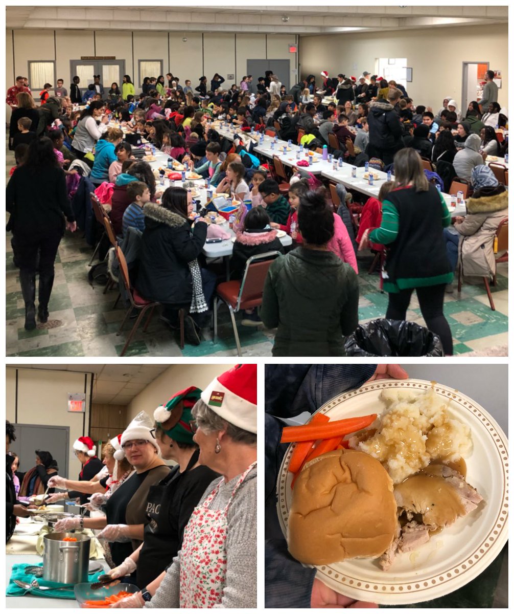 In keeping with an Archwood School tradition, our entire school community sat down together for a delicious turkey dinner. A big thank you to our amazing APAC, WPC Bistro in the Park, ⁦<a href="/PeakoftheMarket/">Peak of the Market Ltd.</a>⁩ and to all the volunteers who made this amazing event possible!!