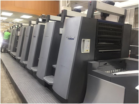 Multigraphic_SL's tweet image. 2005 HEIDELBERG CD74-10-P6-C TEN COLOUR 53 x 74 cm PERFECTING 5/5, 10/0
info@multigraphic.es

Equipped with:
- Autoplate
- Preset
- Alcolor
- Technotrans refrigeration
- All automatic washers
- Powder spray
- C. 150 mio. Impressions

#usedprintingmachine #usedprintingequipment