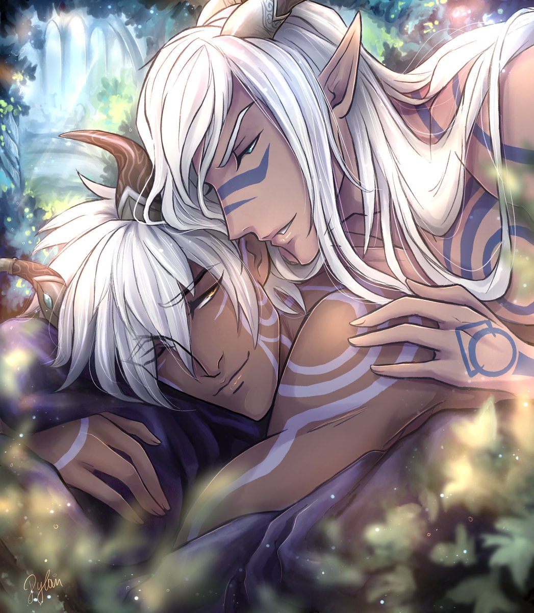 Dylan_TP7's tweet photo. Re-upload. just because of you.

&amp; Thank you @thedragonprince :') 💜

#TDP #tdpart #tdps3spoilers #tdpfeels #tdpspoilers #Ruthari #Runaan #Runari #Ethari #ArtistOnTwitter #TheDragonPrince #thedragonprinceseason3 https://t.co/mKS25jez6m