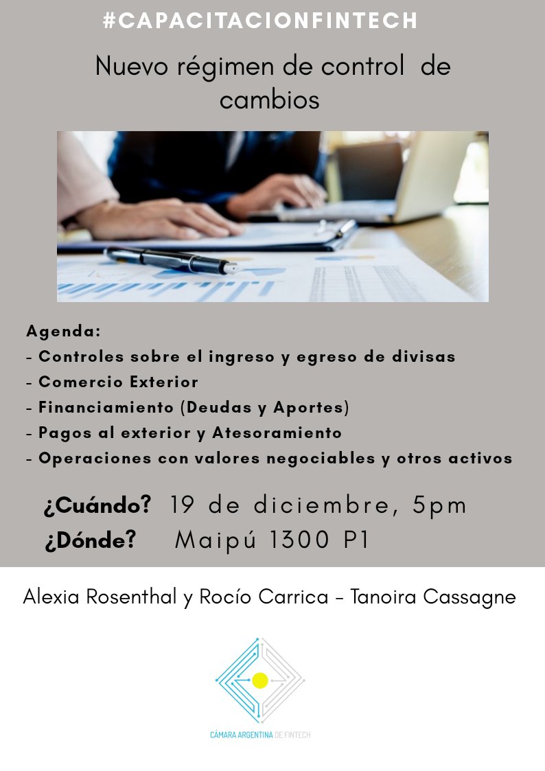 Cámara Argentina Fintech tweet media