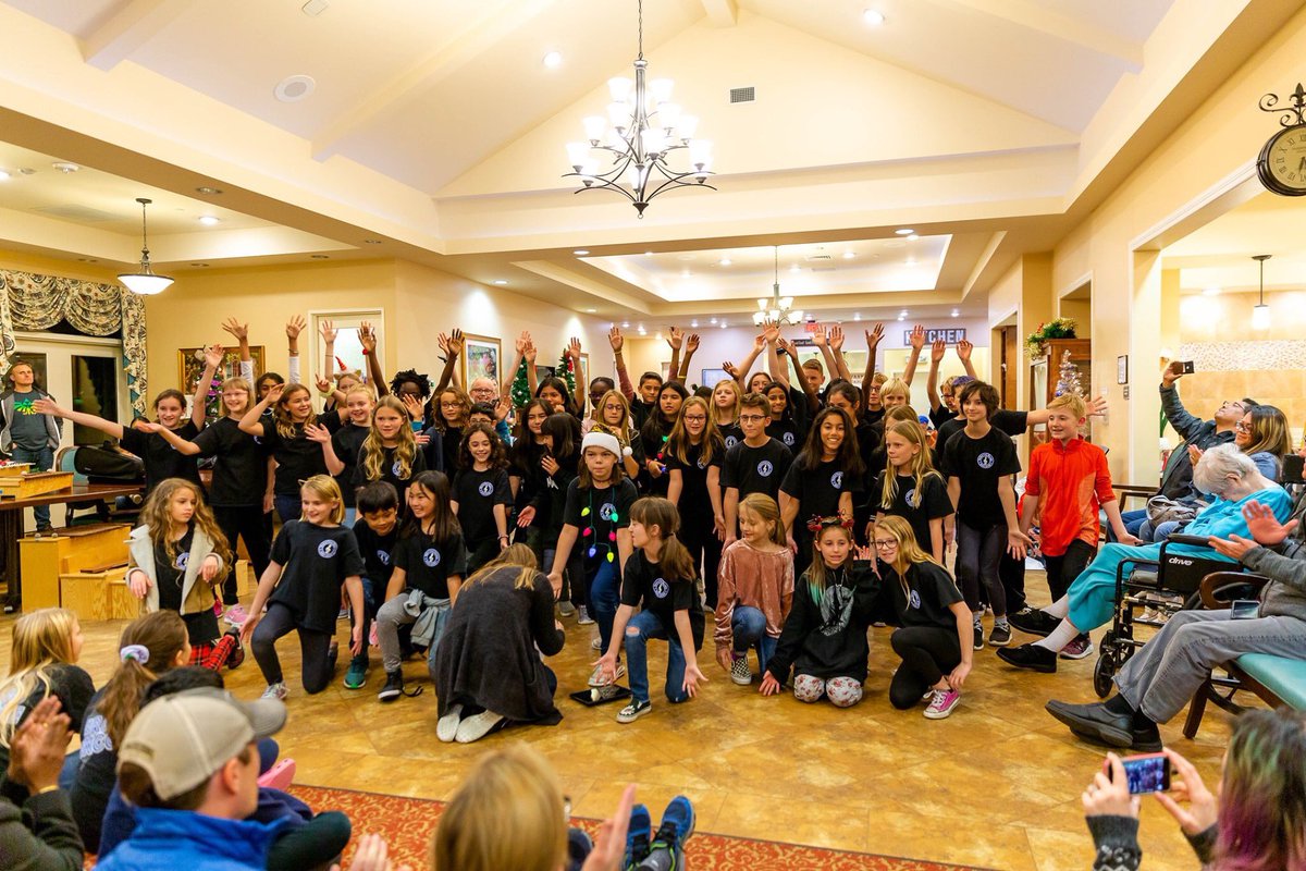 BPEMakesMusic's tweet photo. Bravo performs! We went to @PoetswalkSH last night to perform and sing for residents. Today, we performed for @RidgeviewMS choir and orchestra classes! @rrisdfinearts @BPECatTech @BlacklandPTA https://t.co/ghcxfTAo0x