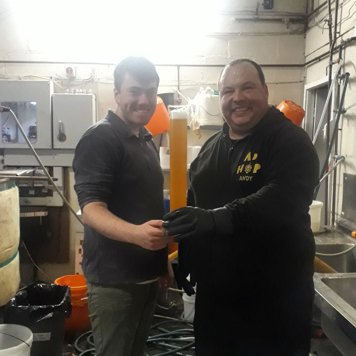 Behold, Baby Secret Galaxy, our last beer of 2019! What will our next beer be? Unfortunately we don't have 2020 vision! #badjoke #SorryNotSorry #brewery #drinkcraft #Liverpool