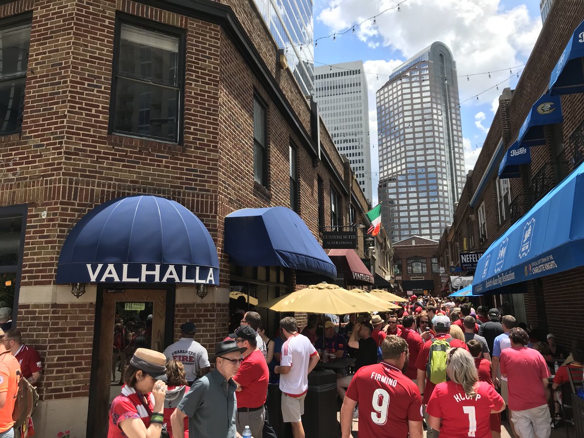 LFCUSA's tweet image. We saw it first hand - Charlotte is definitely a ⚽️ town.

Congrats @CharlotteMLS, YNWA 🤝