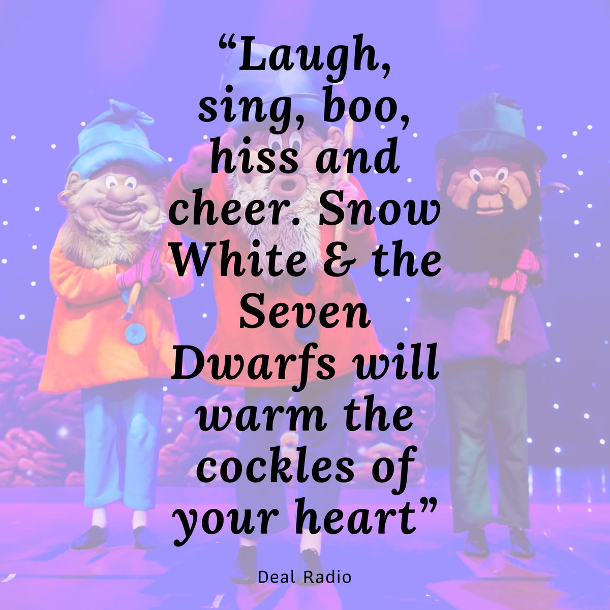 You lot are LOVING Snow White & the Seven Dwarfs! 🍎 Thank you Richard at @DealRadio for the review!