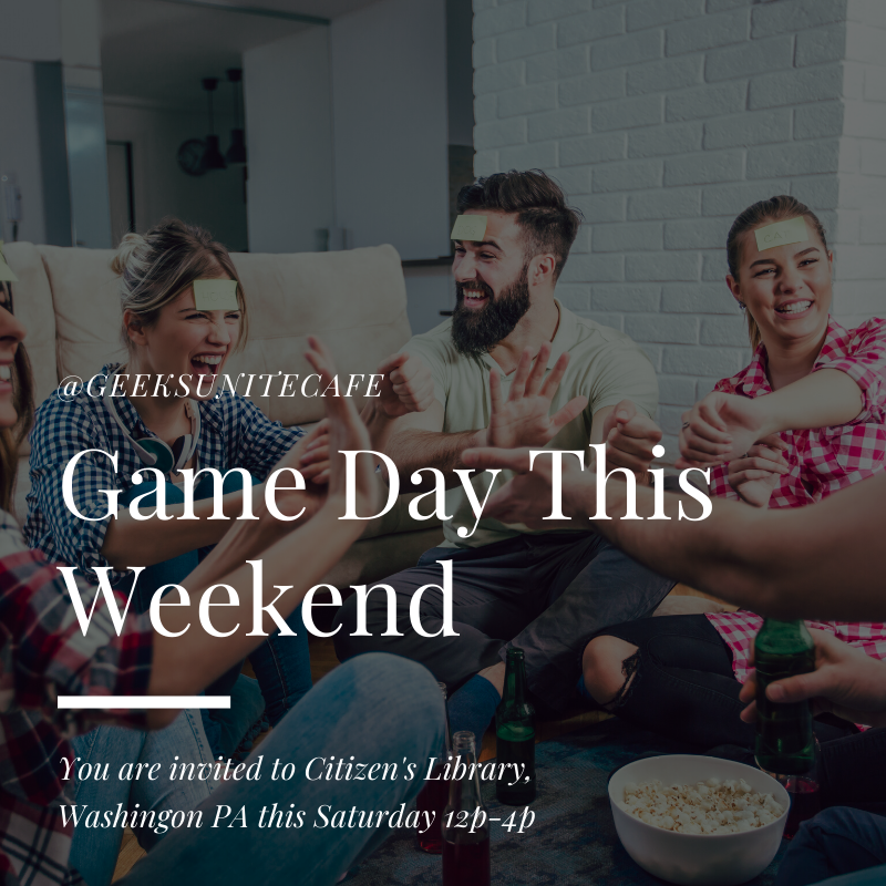 geeksunitecafe's tweet photo. Come on out for a game day. Also putting out an invite to start the chess club.

Let us know you can make it https://t.co/h68KIk43W4 https://t.co/gfivRddT7b