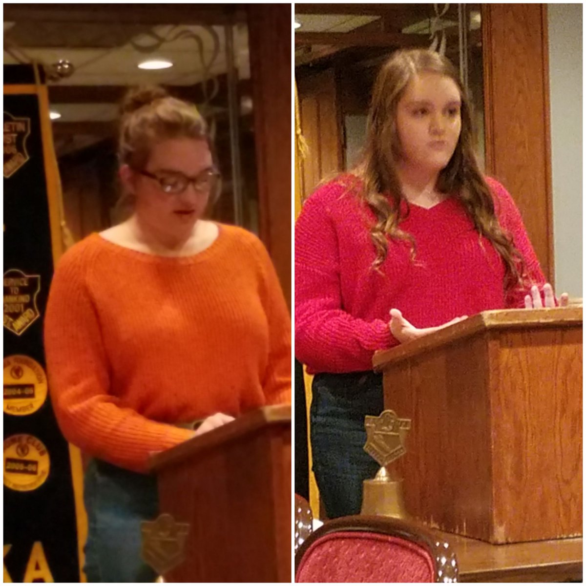 JimHoffmann23's tweet photo. Special guests at York Sunrise #Sertoma today. Some of the leaders from #yorkdukes @York1ActSpeech. Elliot Dallmann, Jake Schmid, Aislinn Luther, Kristen Fike, and Lauren Peters. Congrats on an outstanding season. We are............York Dukes! https://t.co/IjIuB5GMhb