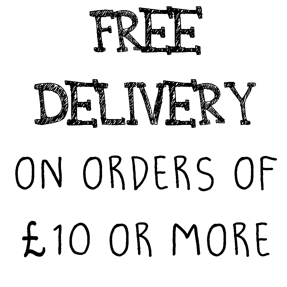Thank you to everyone for your orders so far, your continued love and support means a lot to me! 💛 There's still time to get your orders in AND it's free delivery on orders of £10 or more, just use code FREESHIPPING at checkout.