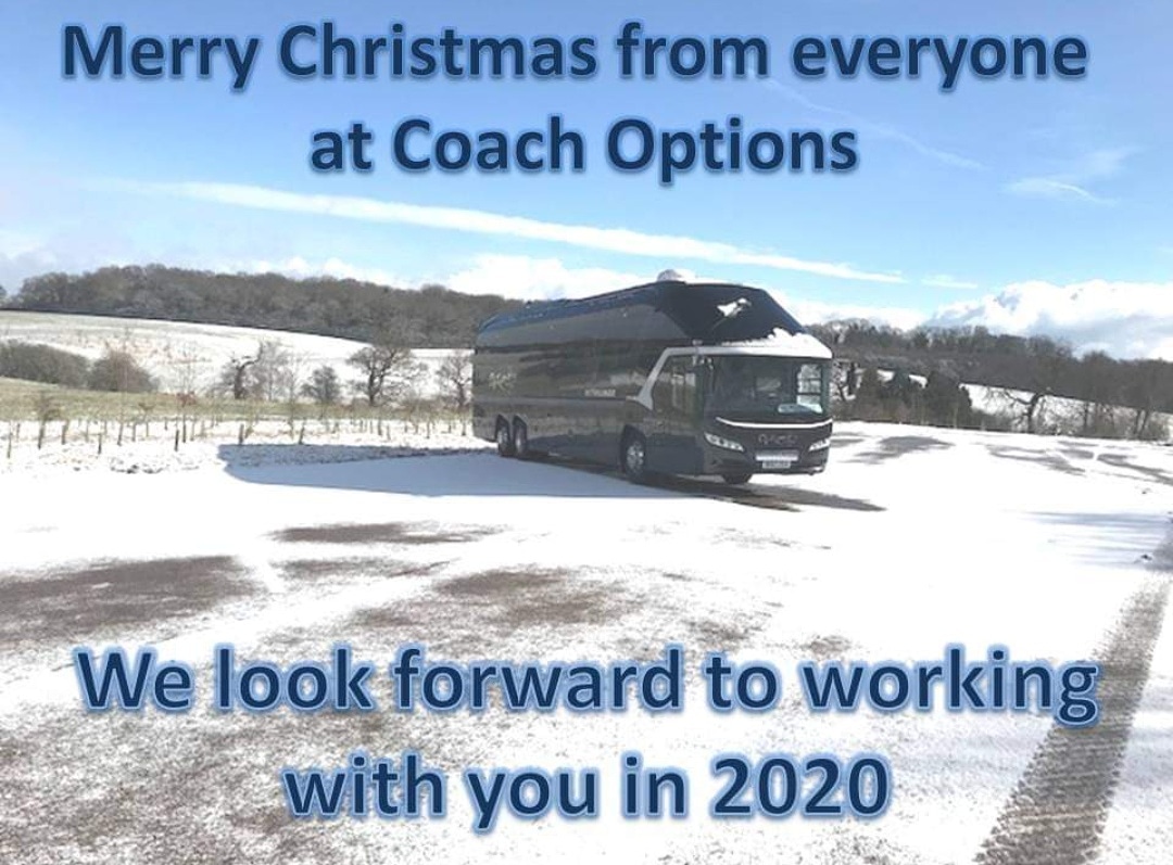Merry Christmas to you all from all the staff at Coach Options! We look forward to working with you in 2020.