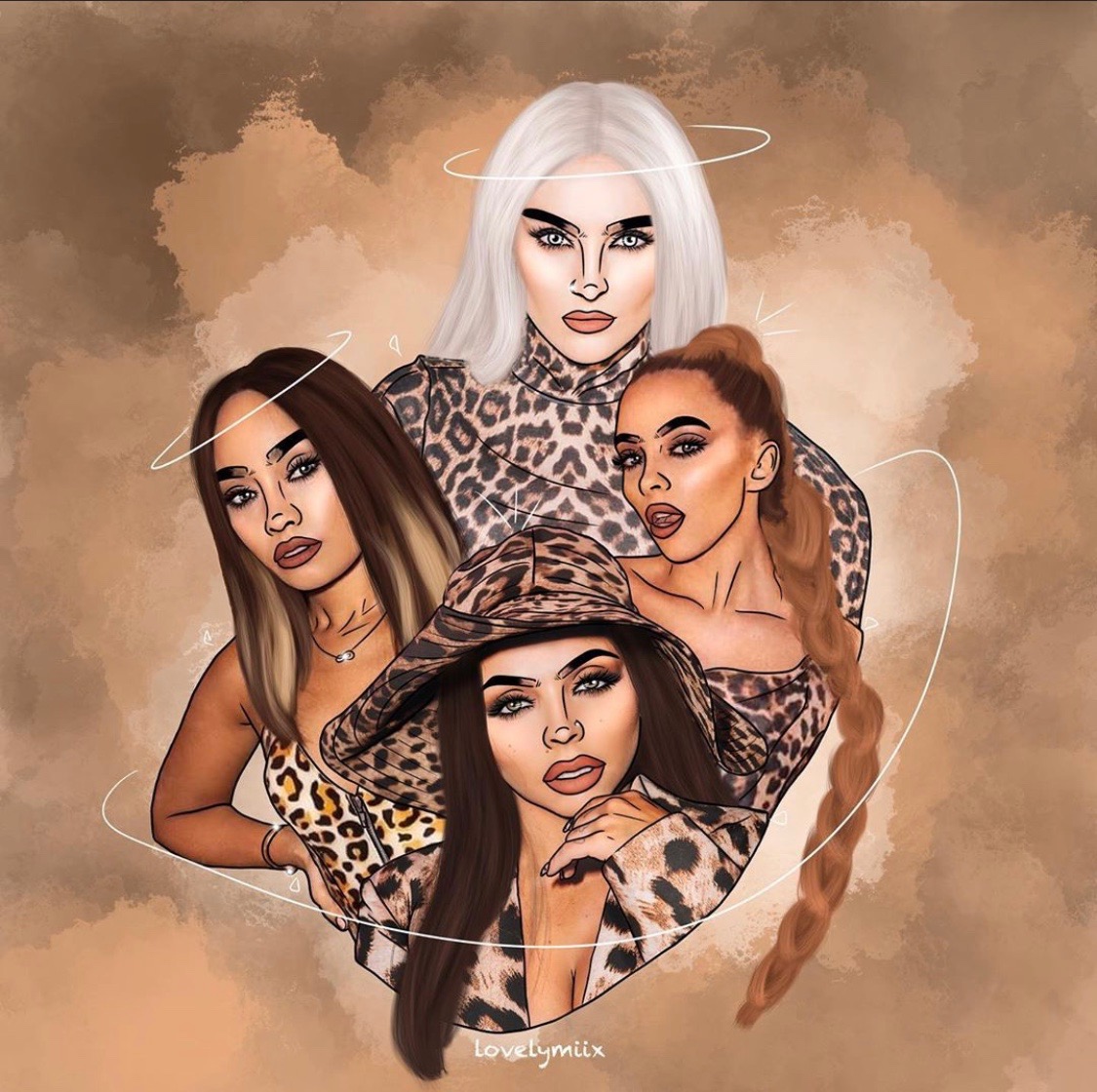 Little Mix Twitter: "We can't wait to all the amazing art pieces you guys work on year! Always share with #LittleMixFanArt, we love to search through 💞 @LovelyPezza_