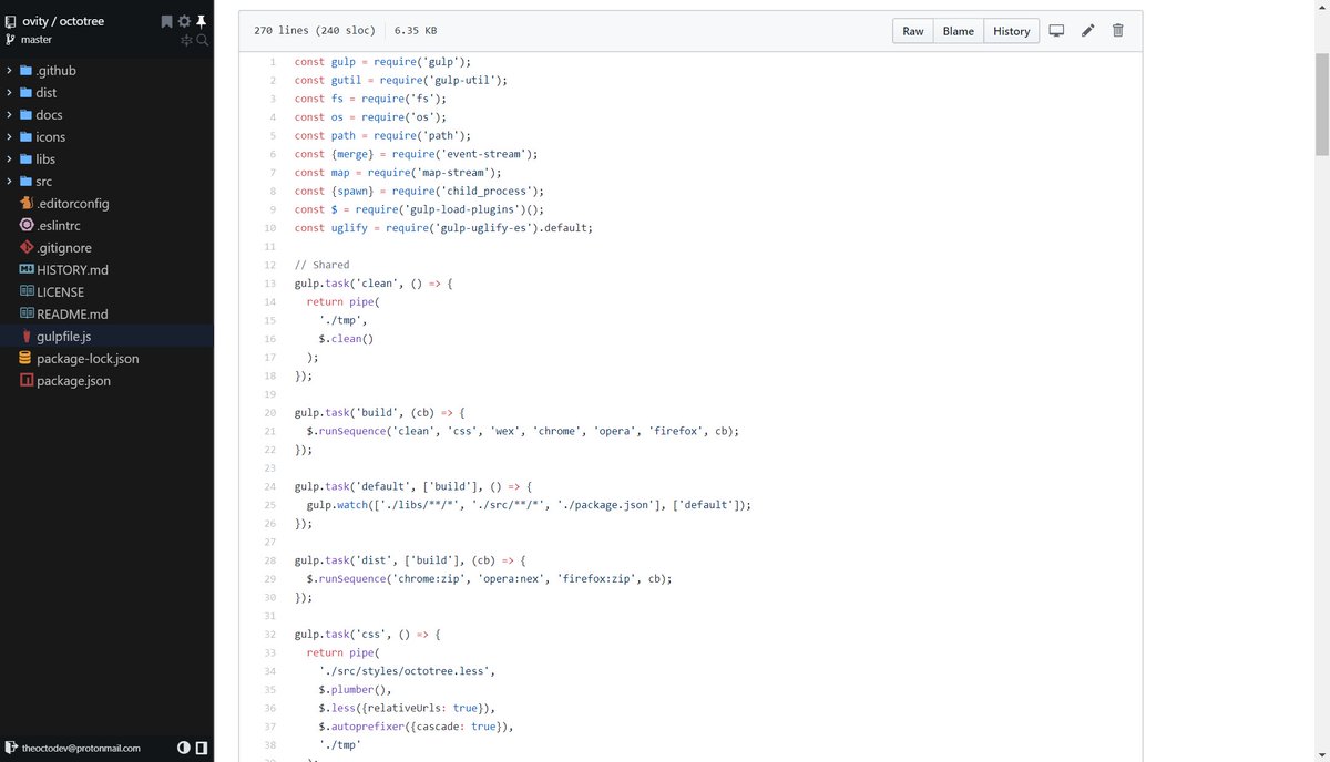 octotree's tweet photo. Enjoy multiple themes if you upgrade to Octotree Pro 😍
#Octotree #BrowserExtension #GitHub #Productivity https://t.co/ThK74uunL5