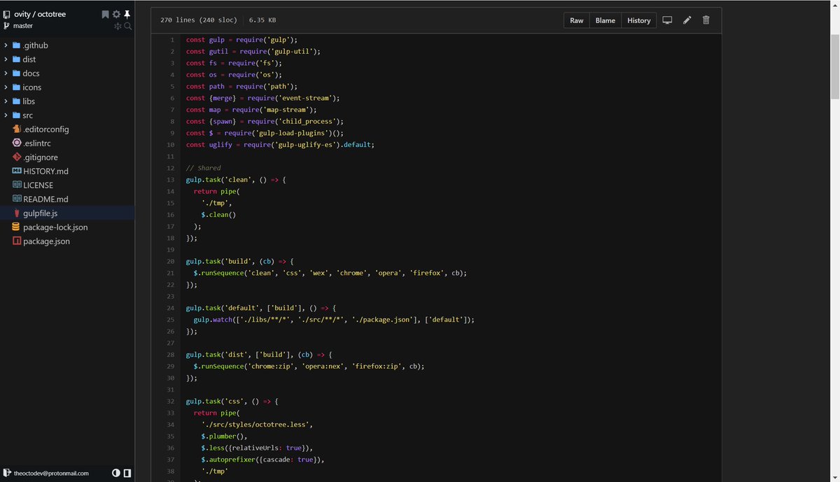 octotree's tweet photo. Enjoy multiple themes if you upgrade to Octotree Pro 😍
#Octotree #BrowserExtension #GitHub #Productivity https://t.co/ThK74uunL5