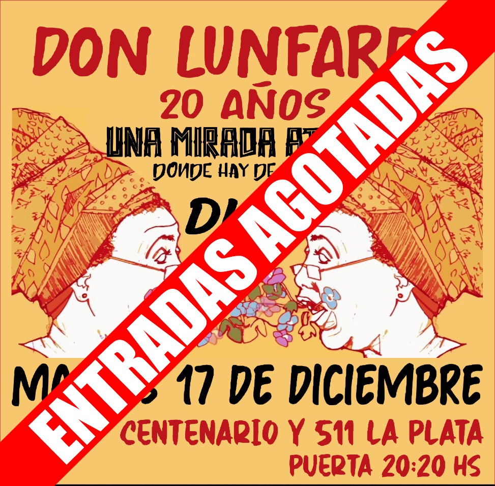 DL20 - "Una mirada atras: ¡donde hay de todo!"

¡ENTRADAS AGOTADAS!

Puerta 20.20hs / Show 21.30hs puntual

Cno. Centenario y 511