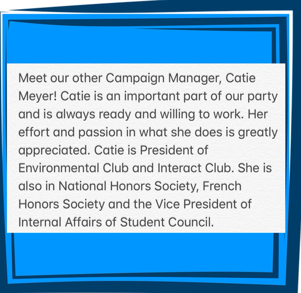 #PresidentofPequannock2019