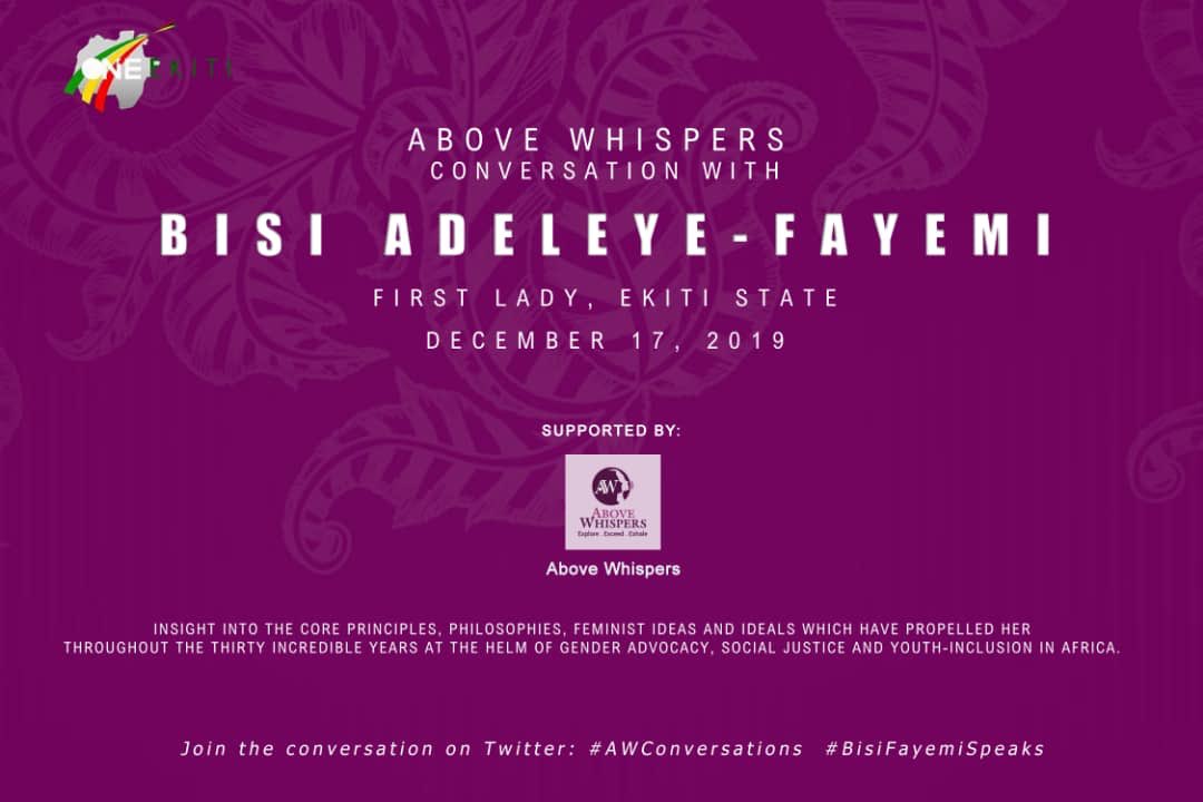 bisiafayemi's tweet photo. Join the conversation online now.
#AWConversations
#ekititwitterconference2019 
#BisiaFayemiSpeaks https://t.co/ddSMx4Z6ff