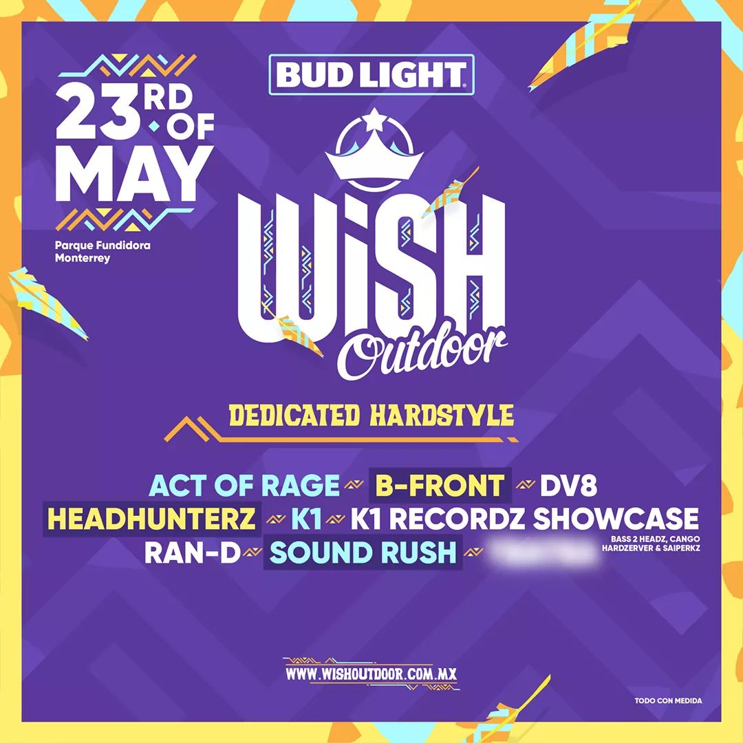ElectronicNetMx's tweet photo. @WishOutdoorMex_ nos está sorprendiendo con un excelente line up🔥 #ElectronicNetwork #LifeBeginsAfterBeat https://t.co/qGf7yMFR6j