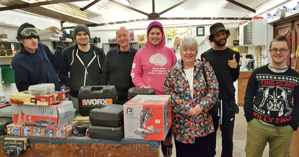 BrandonTrust's tweet photo. Since the devastating burglary at our care farm in #Bristol, we've been touched by people's kindness and generosity. Thank you to Janet and Peter for their donation of tools, and everyone who's supported us so far. We still need more help, so please keep spreading the word 💛 https://t.co/2TTWBhEkMT