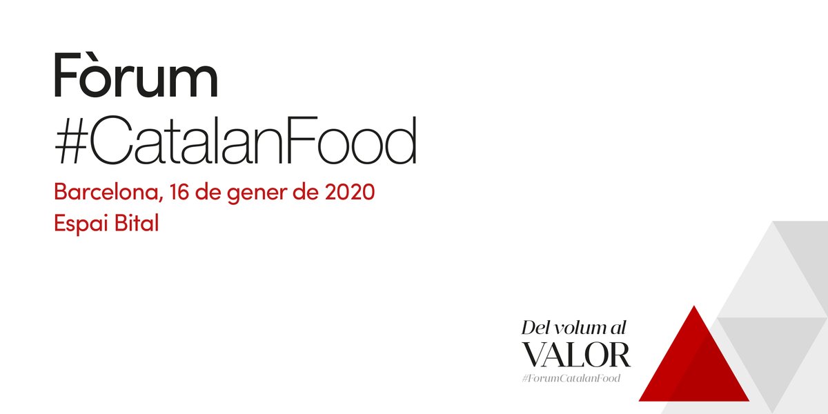 prodeCAT's tweet photo. Què són els #FoodValues? Com poden les empreses agroalimentàries connectar amb el consumidor?

📍El 16 de gener et convidem al Fòrum #CatalanFood, la trobada per entendre el present i futur del sector, amb la participació de @KenHughesIE.

T'hi esperem!➡️: https://t.co/NiEWNNIhCU https://t.co/YkWRZX0qG6