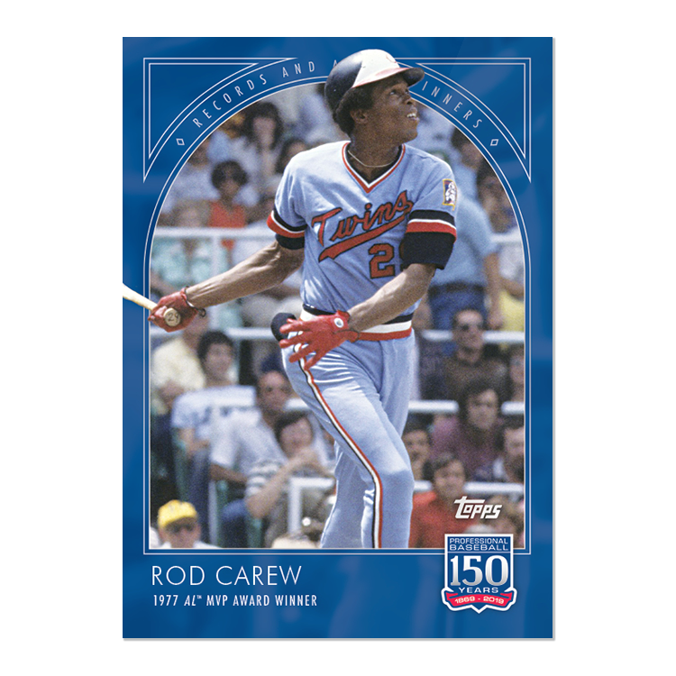 CardboardStats's tweet image. New #150YearsofBaseball set!

#124 Rod Carew, Minnesota Twins - Records &amp;amp; Award Winners
#125 Tino Martinez, New York Yankees - Historic Moments
#126 Billy Williams, Chicago Cubs - Rookie Campaigns
