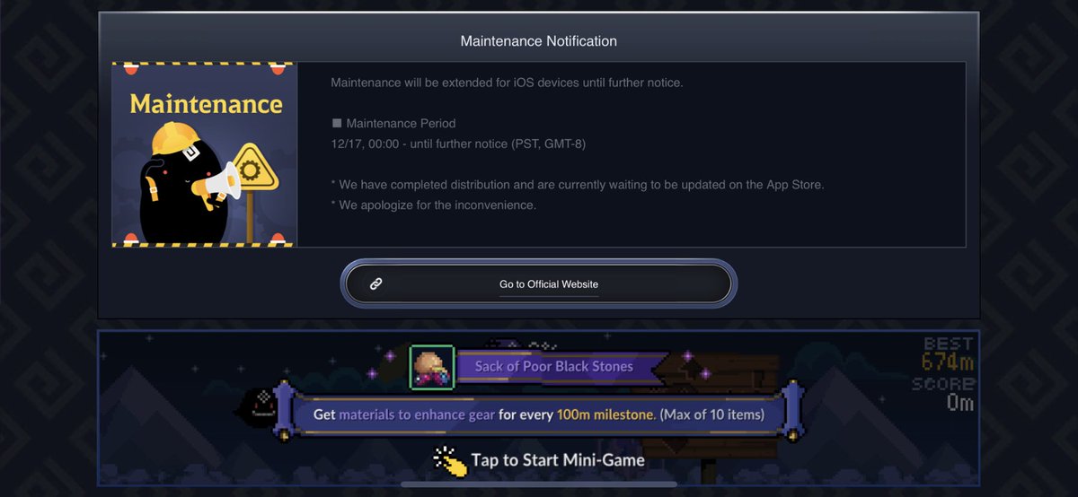 D_Ryan1122's tweet image. Let’s go @AppStore! I wanna play my game already! @BlackDesertM_en #downtime #slowupdate #anxioustoplay @Apple #ios