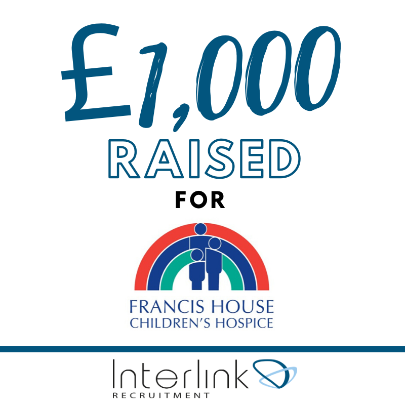 InterlinkR's tweet photo. We're thrilled to confirm a final total raised of £1,000 for @FrancisHouseCH this year!
It's been an absolute pleasure to support this wonderful charity over the last 2 years 🙌🌈
#fundraising #charityoftheyear #teaminterlink https://t.co/NKHVHMyabv