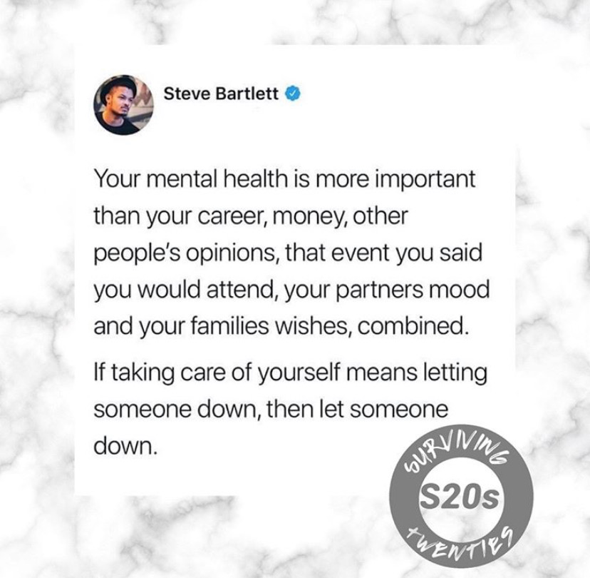 connectsNYC's tweet photo. Our mental health affects every other aspects of our lives, by prioritizing your mental health you will give yourself the best chances to deal with all the ups and downs of life! #support #community #collegeconnects #selfcare #selflove #mentalhealth #mentalhealthawareness https://t.co/Z1tmXoK3lb