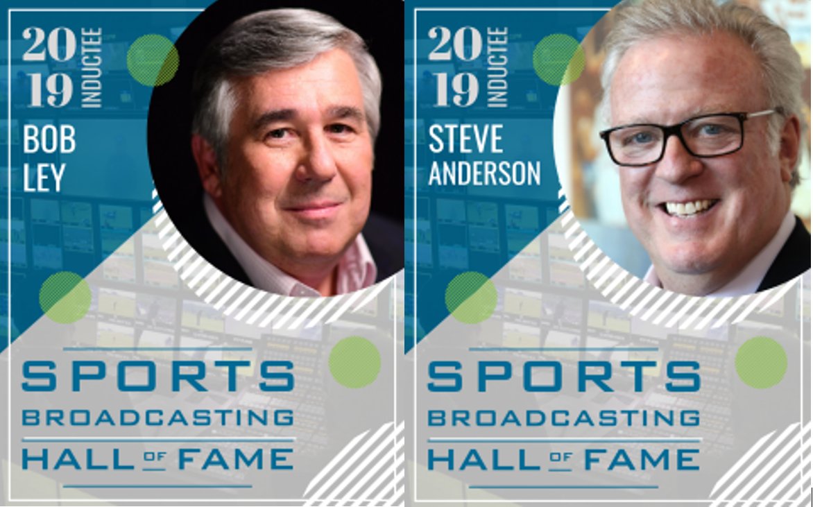 bhofheimer_espn's tweet photo. Congrats to ESPN legends Steve Anderson and @BobLeyESPN who will be inducted in the Sports Broadcasting HOF tonight in NYC. Great pieces here on both via @sportsvideo:
Anderson: https://t.co/bGyLljPe79
Ley: https://t.co/AXlesNntBN
#SBHOF https://t.co/tVYmucMYwb