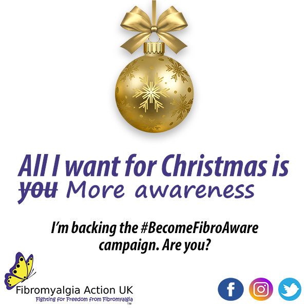 fmauk's tweet photo. Sorry, Mariah. We think this one is better.
Back our #BecomeFibroAware campaign this Christmas and help make more people informed about fibromyalgia - a chronic illness which can impact anyone. https://t.co/nBFdfsLW1T