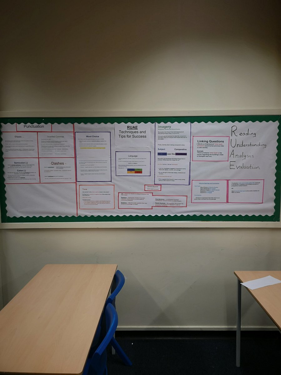 RUAE revision is easier when it's in colour, right? #N5HigherRUAE