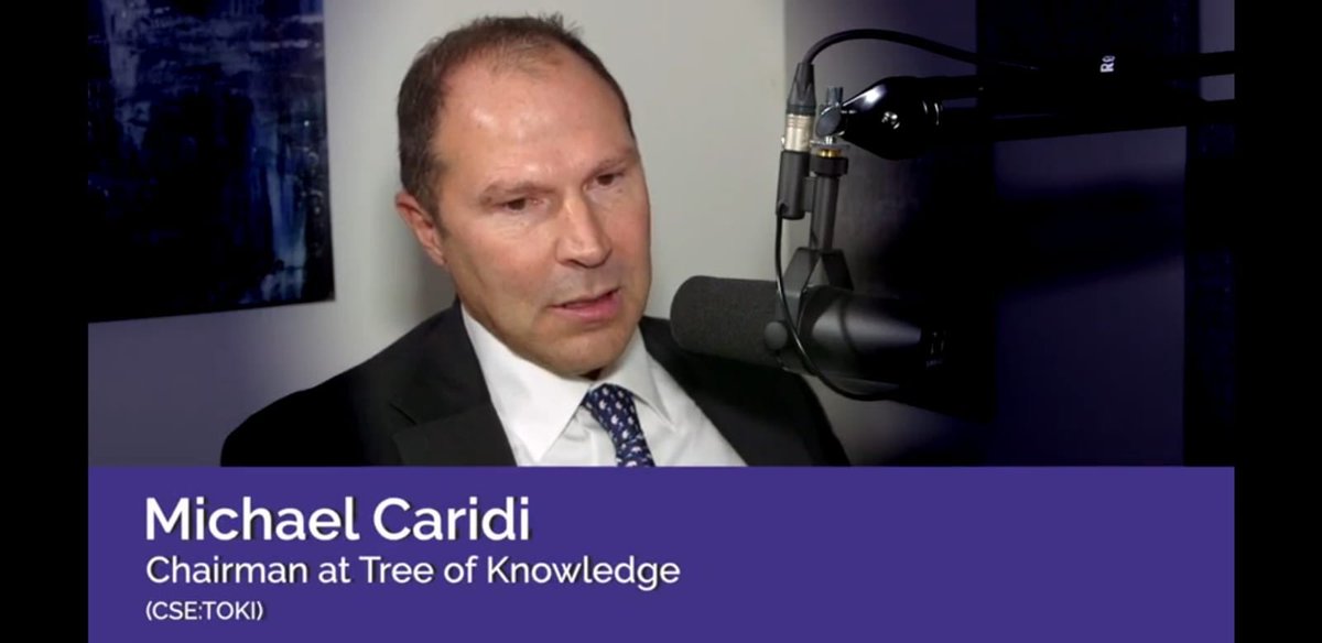 tok_int's tweet photo. Michael Caridi, Chairman & CEO of Tree of Knowledge International Corp #TOKI #TOKIF On Strategic Alliances of the Company. For more info visit link: https://t.co/t8bczPV91j #CSE #OTC #Walmart #jacknathanhealth #torontopolyclinic #tpcpcc #healthcare #painmanagement #hashtagfinance https://t.co/qI9fnosAgm