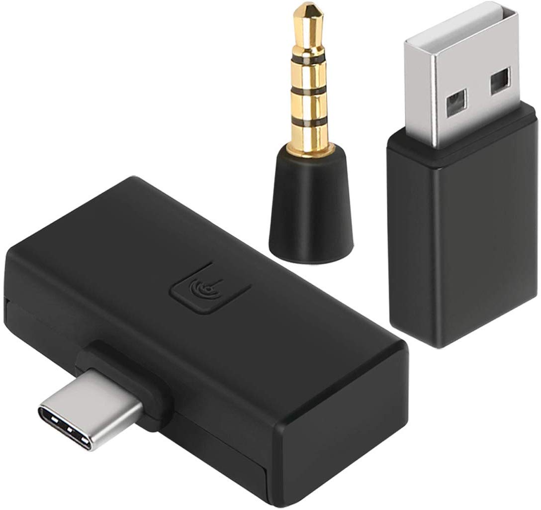 ShopHDE's tweet photo. ✔ Built-in low latency transmitter helps provide real time, in-game audio | Microphone adapter plugs into your PS4 Dual Shock gaming controller to experience in-game chat. Learn more: https://t.co/DxO5NzHWp1 https://t.co/kpXbM6nnwj