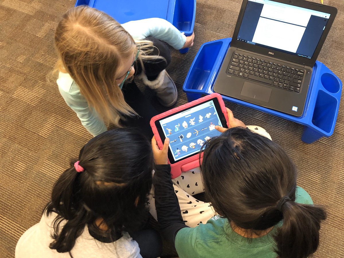 Mrs_Moore4's tweet photo. We are using #Tynker to build our first program - an interactive game! #coding @ElsaEngRRISD @PLTWorg @texaspltw @gotynker https://t.co/k6Y6VUBMTv