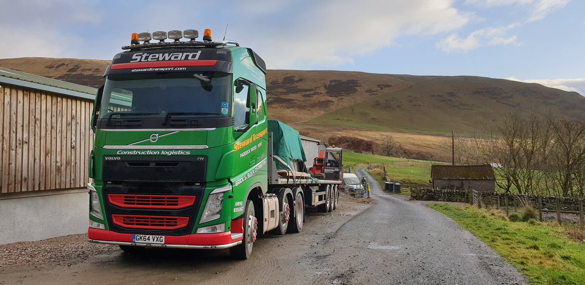 StewardTrans's tweet photo. Headed into the depths of Dumfries &amp; Galloway today, customer did mention it was remote! https://t.co/ECkS3OFbpR