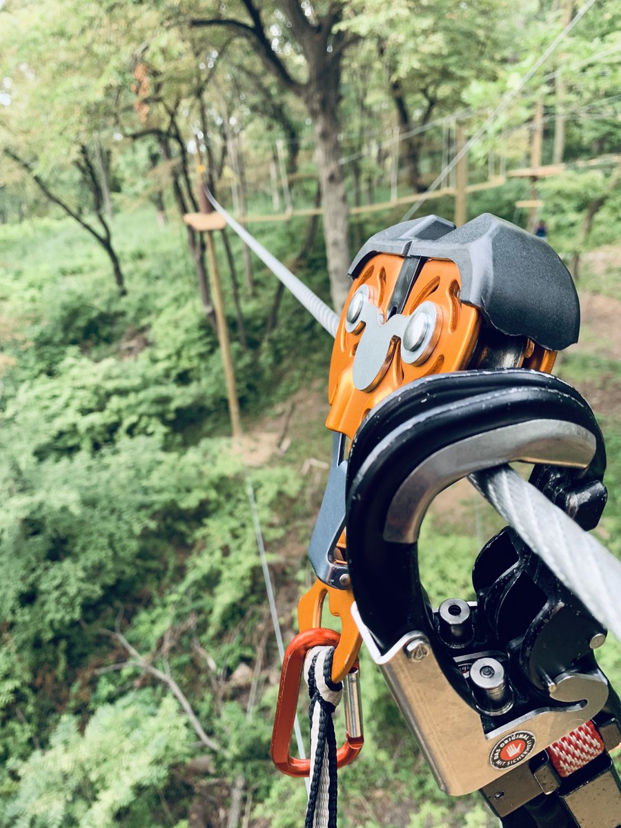 Meet our buddy #trolly ! He will be your friend too. Guarantee.  #Ziplining #getoutside #TuesdayThoughts #gosarpy #giftadventure