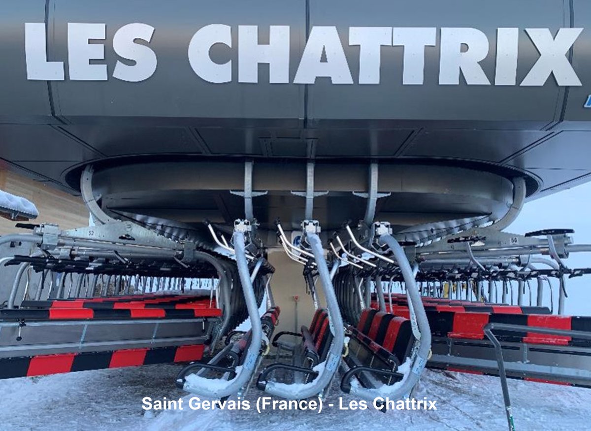 POMA_ropeways's tweet photo. #MardiChantier
A @Saint_Gervais, la STBMA remplace le #télésiège fixe #Chattrix au débit et confort limité par un télésiège débrayable 6 places plus performant pour réduire l'attente en période d’affluence pour cet accès principal au #domaineskiable depuis Saint Nicolas de Véroce https://t.co/LZM4t3ugbC