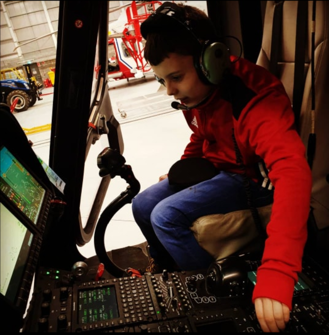 RNLI's tweet photo. A wonderful effort by 10-year-old Keiran, who has raised more than £2,500 for the RNLI in memory of his dad Craig, who died at sea in 2016. Thank you Keiran for your amazing fundraising efforts. https://t.co/mIRHiKcxBT