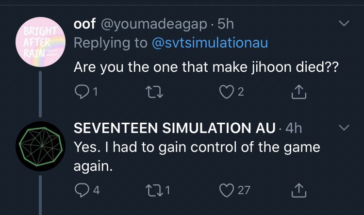 svtroserene's tweet photo. iCB THI S FVKN ASS KILLED JIHOON FIRST GO TO JAIL UNGRATEFUL HOEEEEEHE CODED PART OF YOUR GAME AND YOU REPAY HIM LIKE THIS 😭😭
#SVTSimulationNight7
#SVTSimulationNight https://t.co/4X8pT3joZv