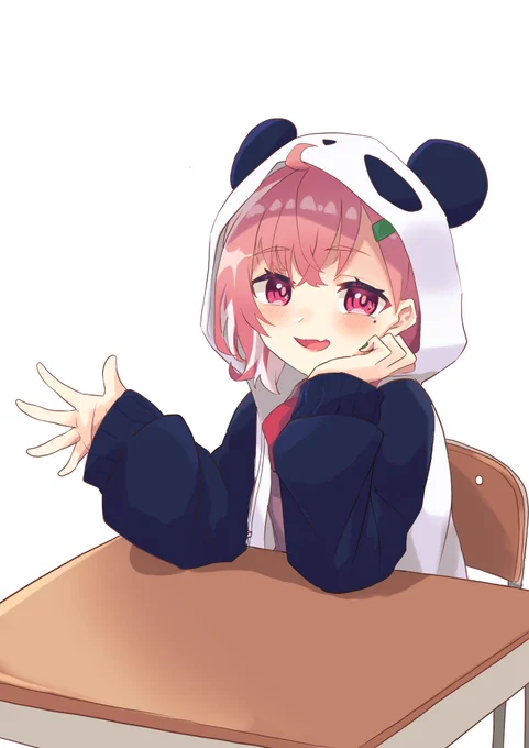 #笹の絵 
髪型反転が可愛かったやよ 