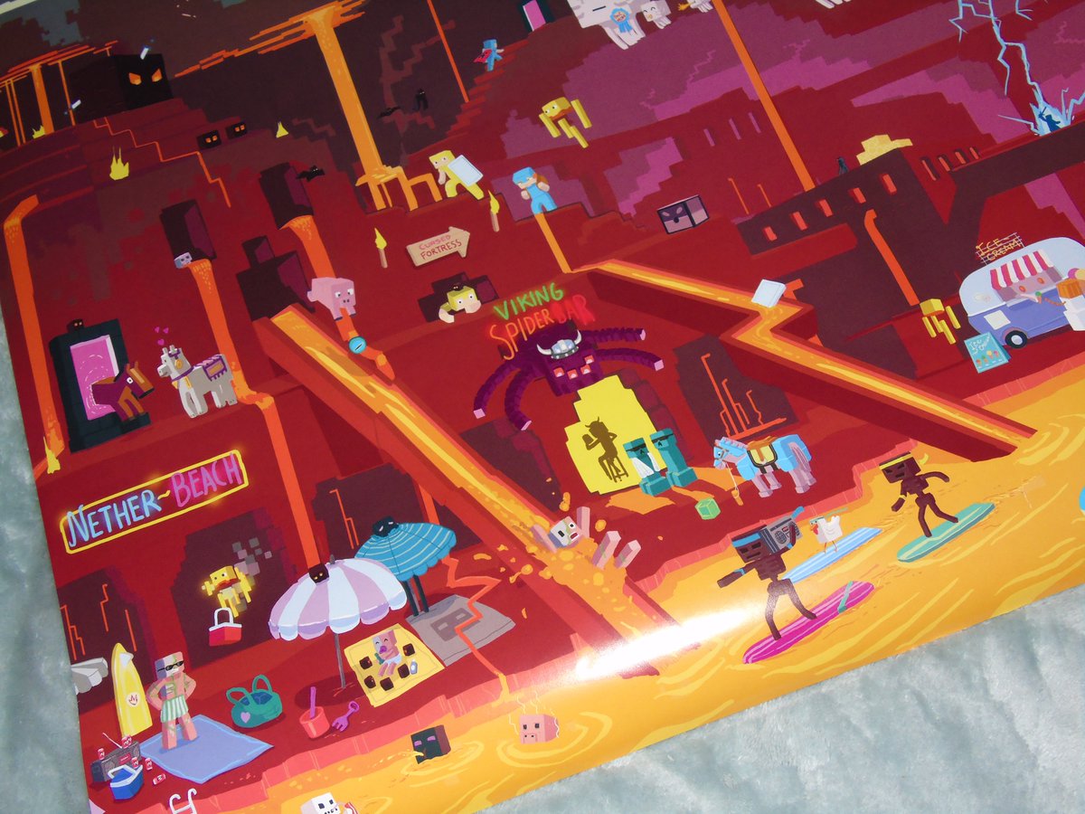 rootsandwings1's tweet photo. #GIFTED
Love the quality and detail on this Minecraft poster from @GBPostersdotcom 😍
Perfect for #Minecraft fans it showcases the overworld, ender dragon, the nether and so much more!
#GBPosters are currently running a 4 for 3 offer on posters!
https://t.co/KKXNygTjqx https://t.co/6ssHCASWRe