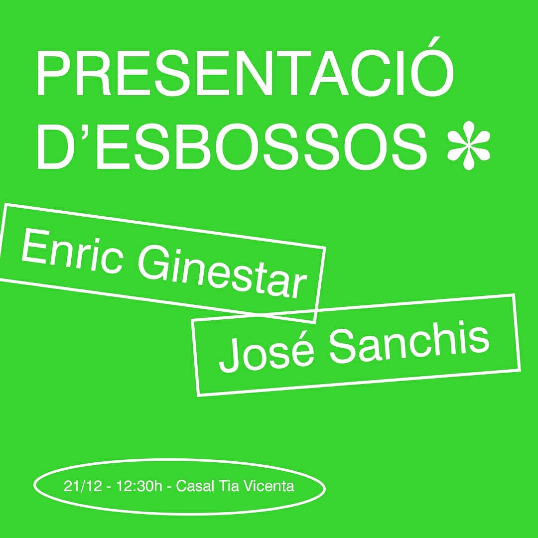 FallaSaladar's tweet photo. 🔥 PRESENTACIÓ D'ESBOSSOS DE LES FALLES 2020 🔥 

El dinar de Nadal d'enguany porta regal! Ens acompanyaran els nostres artistes Enric Ginestar i José Sanchis amb els que compartirem taula i tertúlia per conèixer de primera mà el que estan preparant per al mes de març. https://t.co/U66fkizjKV