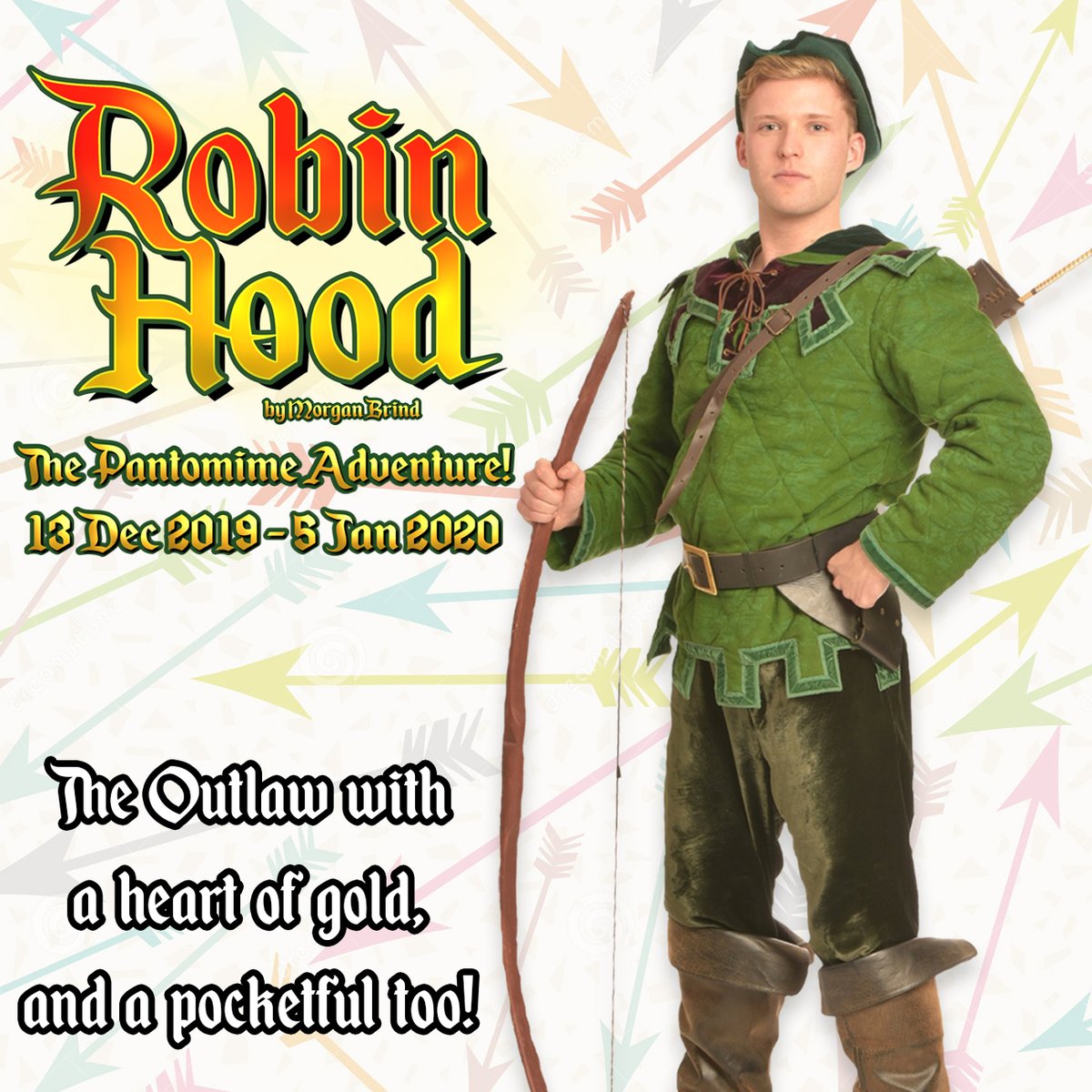 He robs from the rich, to give to the poor 💰

Experience the ultimate pantomime adventure with Robin Hood, at The Core Theatre Solihull (13 Dec - 5 January) 🏹

Book YOUR tickets at bit.ly/2YVJ1ms