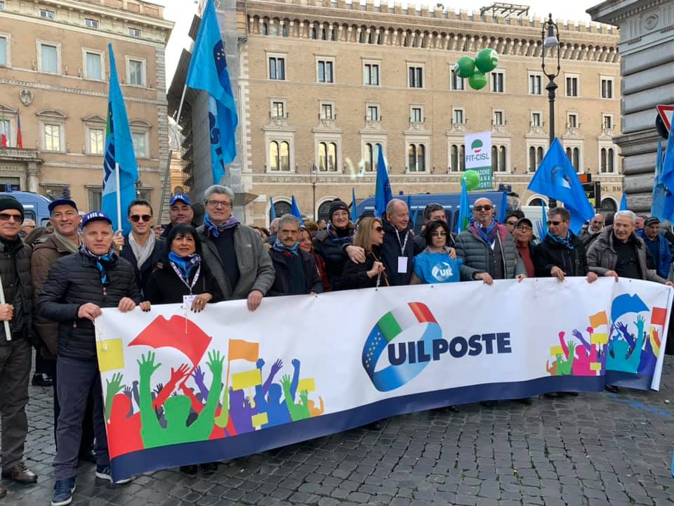 Terza tappa della Settimana della mobilitazione del lavoro
La UILPOSTE c'è
#CgilCislUil #UILPOSTE