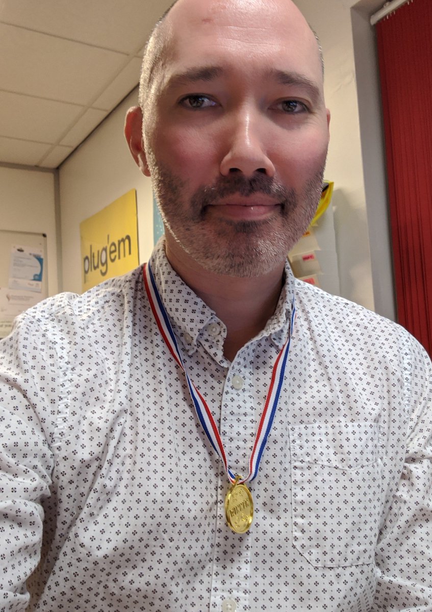StugSteele's tweet photo. @ColetteBunker @BritishTinnitus Still proud to be part of the winning team! #notrobbed https://t.co/WwF48ksYeg