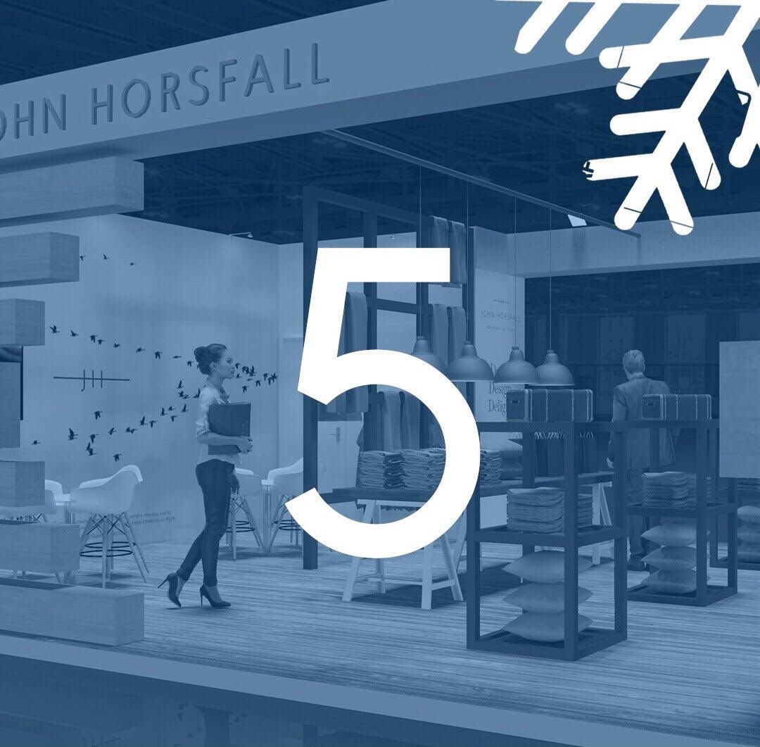 DMNdesignbuild's tweet photo. ‘On the fifth day of Christmas DMN presents John Horsfall, our Business Development Manager Lorraine’s favourite of them all’ 🎶 🎅🏻 #designbuildexhibit #12daysofDMN https://t.co/1GVtFNLQBL