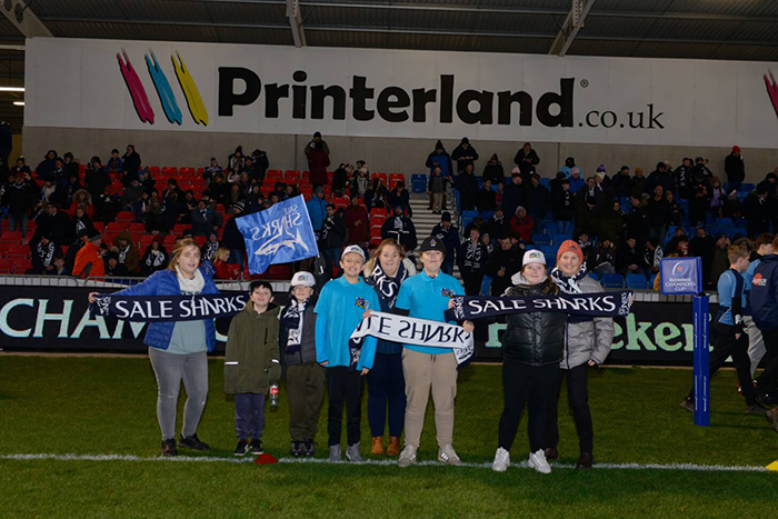 We invited members of local youth programme <a href="/Cre8Macc/">Cre8</a>  to watch <a href="/SaleSharksRugby/">Sale Sharks 🦈</a> take on Exeter Chiefs in Champions Cup game!🦈🏉

Read the full story here: printerland.co.uk/PrinterlandNew…