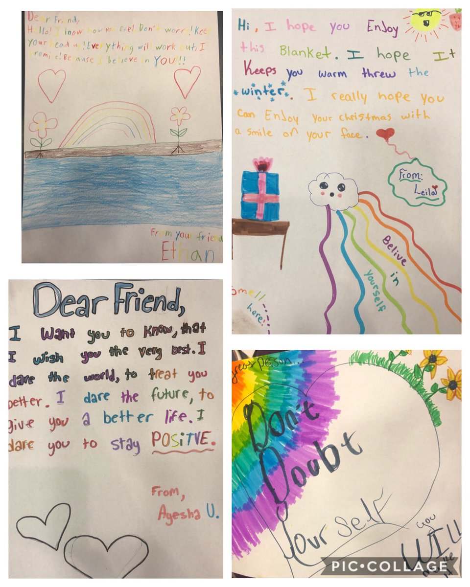 msmancuso5's tweet photo. There’s no other explanation for these heartfelt messages... my class is truly the most wonderful group of kids ❤️ I know their kindness will spread and make others feel special. #msmancuso @NHPRoadSchool  @NHPGCP https://t.co/mYYuVEg20P
