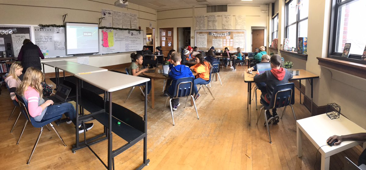 smsagmeister's tweet photo. Trying out @gimkit for the first time to review our vocabulary words! So far it’s a hit! #tosaproud @TosaWilson https://t.co/6F5VCNsdCJ