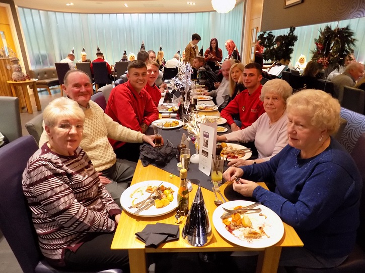 Forth the sixth consecutive year, our colleagues in North Lanarkshire recently hosted a festive treat for elderly residents from Contact The Elderly, Mears Care, Mears Supported Living, @StAndrewHospice, various local housing associations. nclanarkshire.ac.uk/news/christmas…