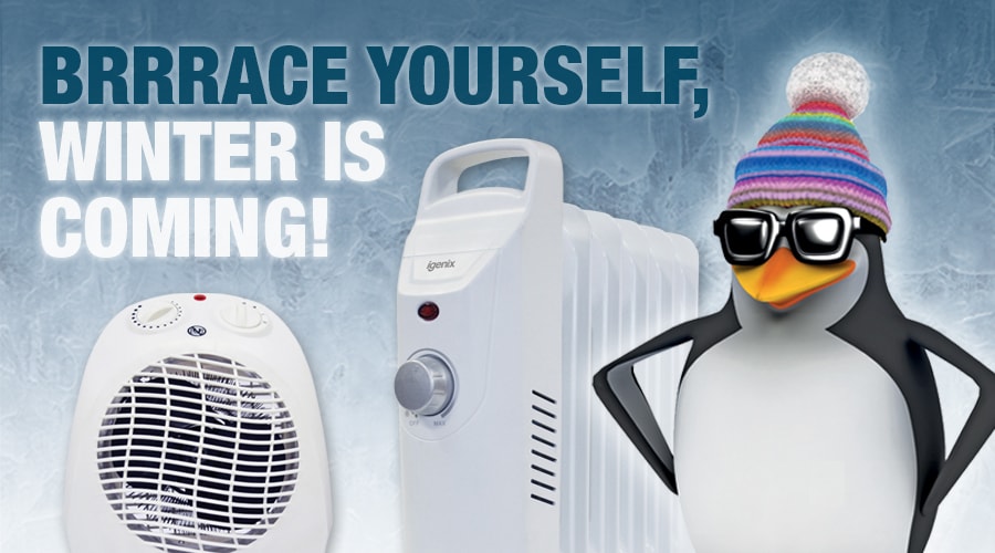 Brrrace yourself, Winter is coming! We stock a wide range of heaters and radiators to suit all different sized workplaces. Visit our website today.