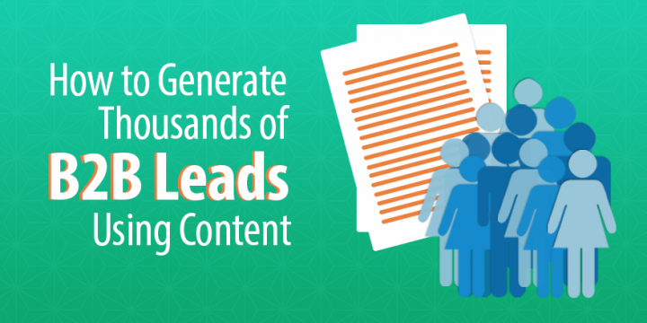 How to Generate Thousands of #B2B Leads Using Content bit.ly/2HW3OzX via <a href="/Capterra/">Capterra</a>